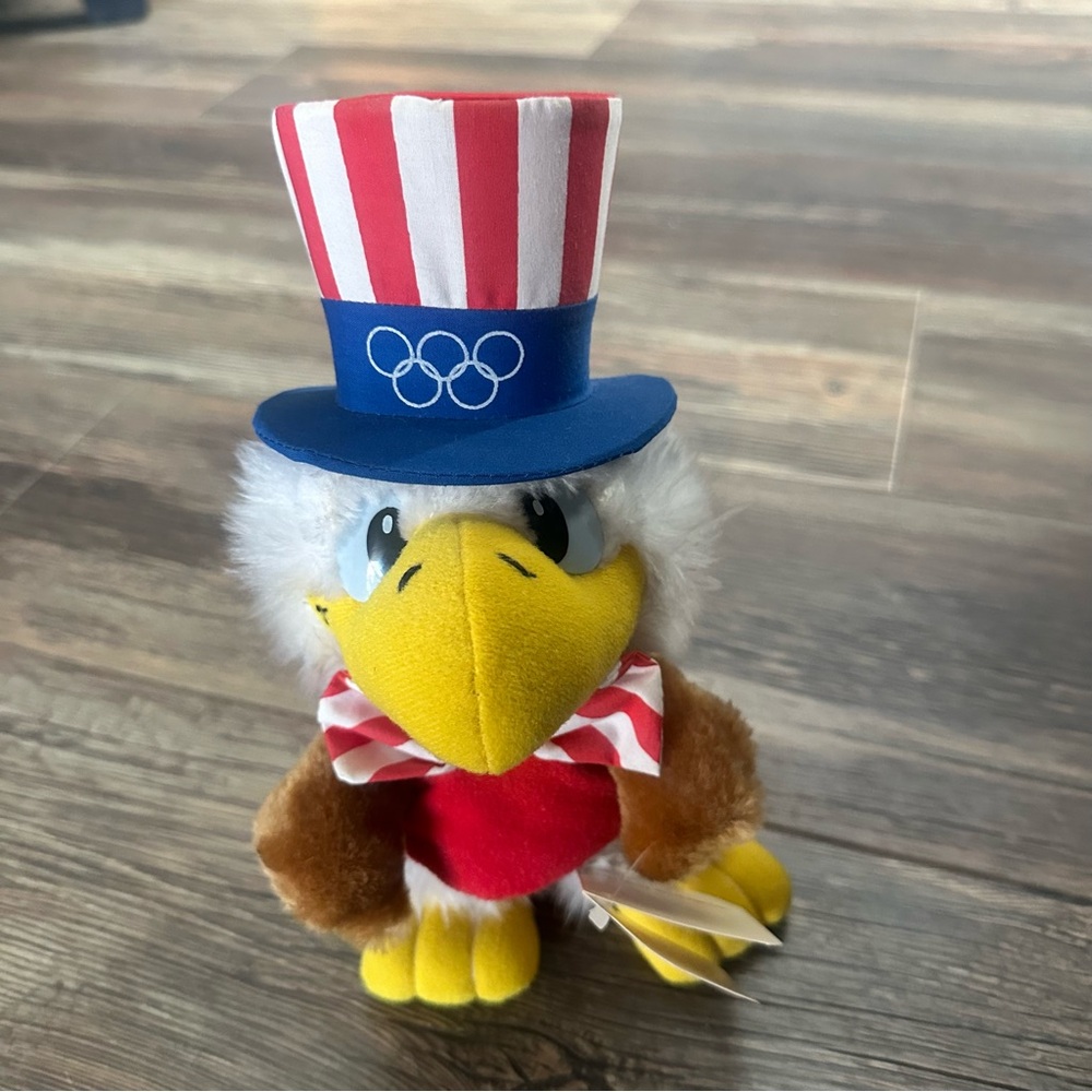 Applause 1984 Sam the Olympic Eagle mascot stuffed collectible plush #8250